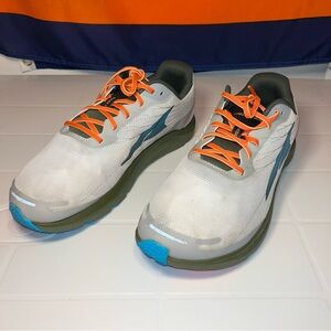 Altra Rivera 2 Running Shoes Sneakers White And Green Men Size US 10 lightweight